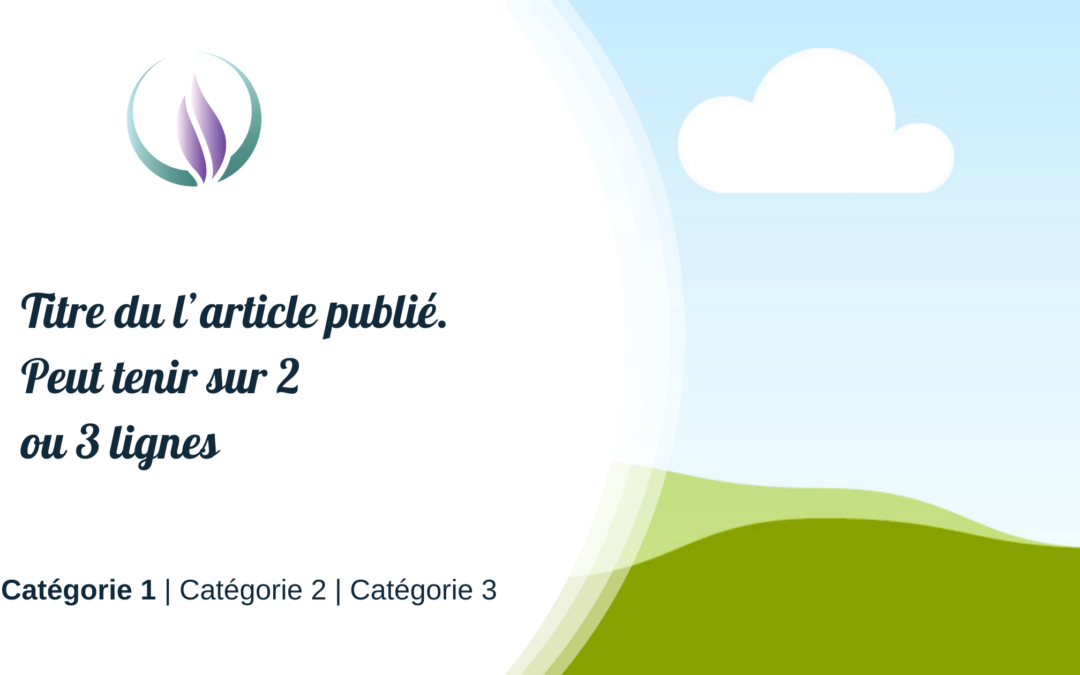 Comment les énergies influencent notre quotidien