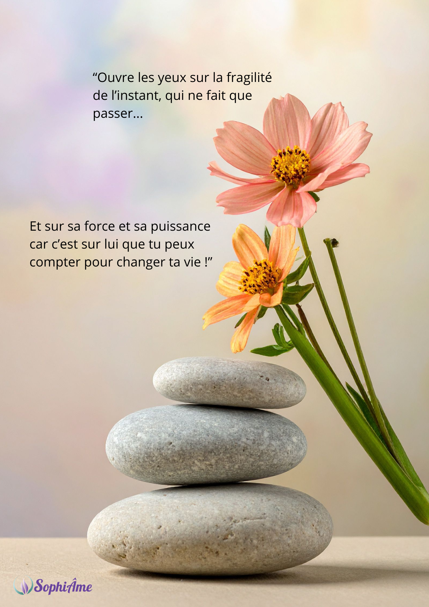 La fragilité et la force de l'instant présent